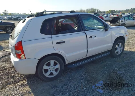 2007 Hyundai Tucson Gls from USA, damaged, VIN KM8JM12B27U522625